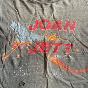 AUTHENTIC 1980’S JOAN JETT & THE BLACKHEARTS TEE